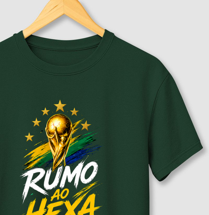 🏆🇧🇷 RUMO AO HEXA – A CAMISA DE QUEM ACREDITA NA GLÓRIA