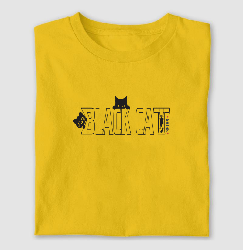 Black Cat - Camiseta