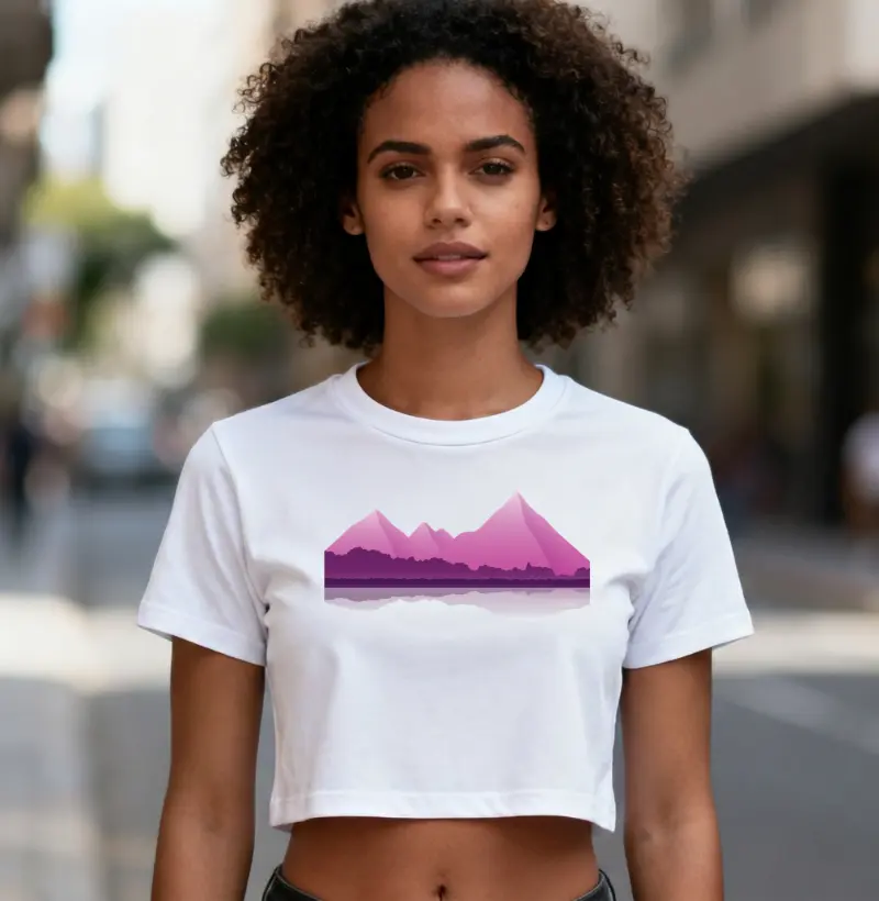 Camiseta Cropped Alma Outdoor | Montanhas
