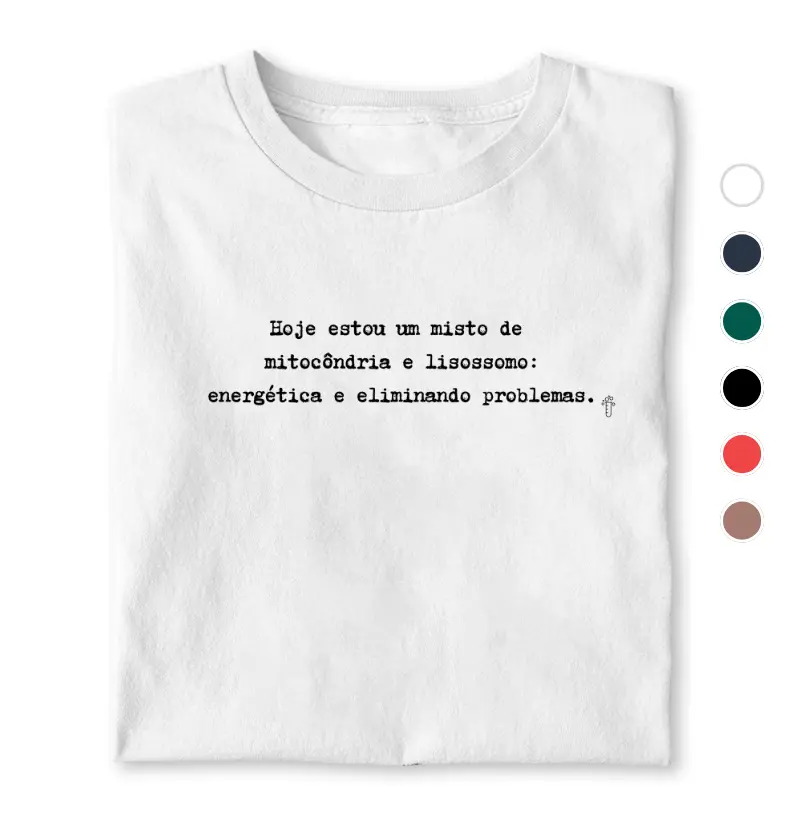 Um misto de mitocôndria e lisossomo