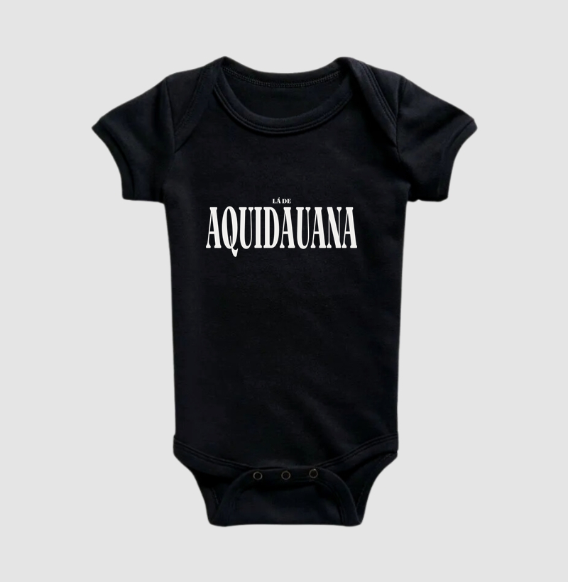 Aquidauana | Tipografia MS - Body Infantil