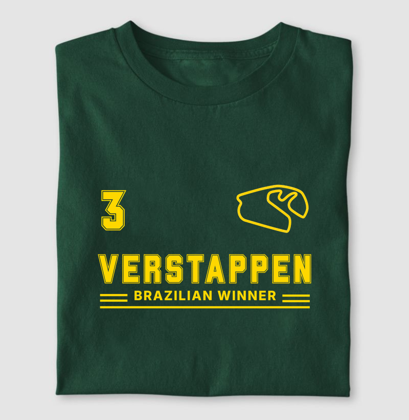 Max Verstappen Brazilian Winner