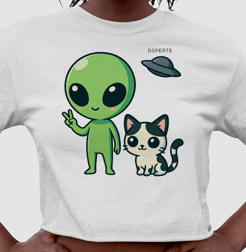 Alien & Gato Cósmico