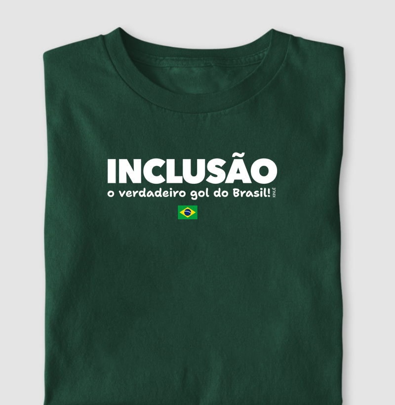 Inclusão, o verdadeiro gol do Brasil!
