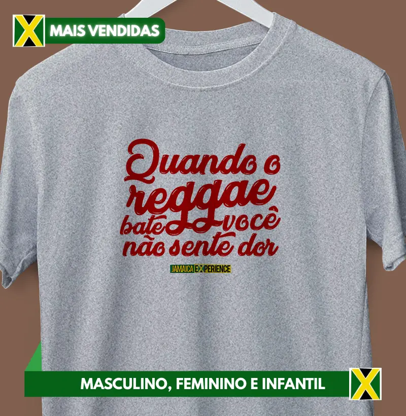 Quando o reggae bate.