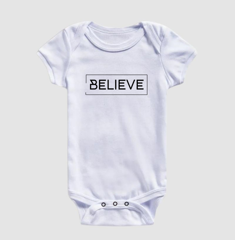 BELIEVE - Estampa Preta