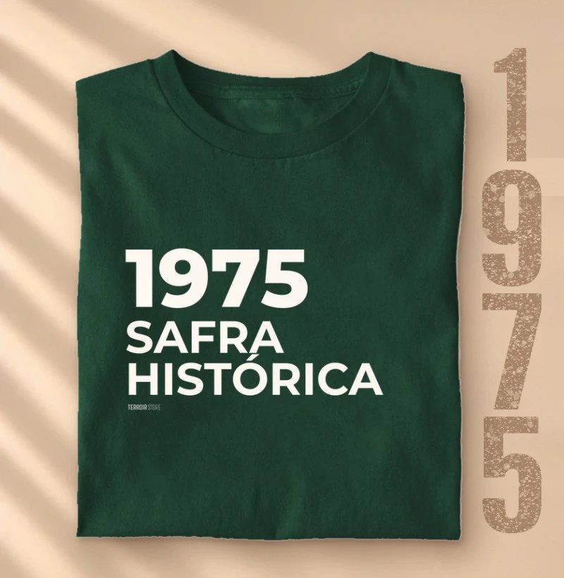Camiseta Vinho - 1975 • Safra Histórica