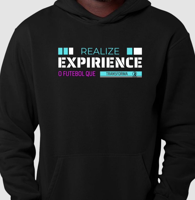 REALIZE EXPERIENCE – O FUTEBOL QUE TRANSFORMA (Hoodie Moletom)