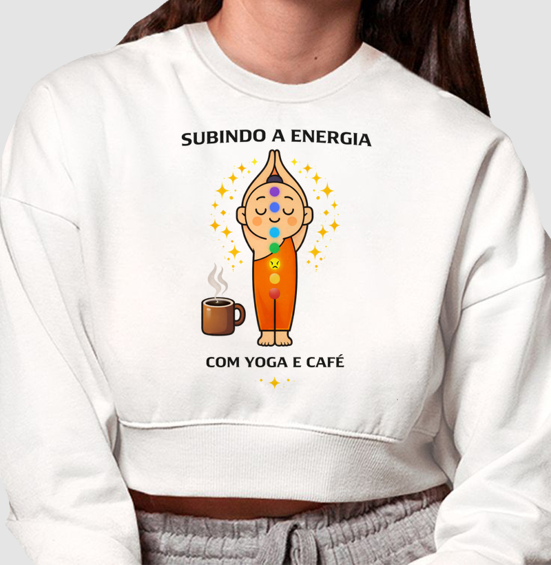 Subindo a Energia com Café e Yoga
