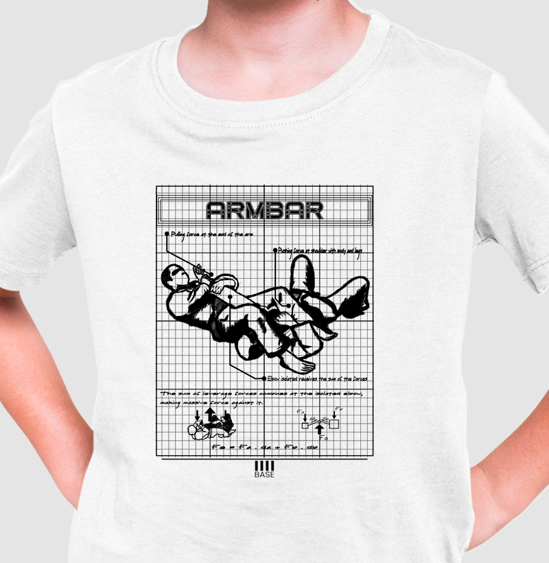 Armlock Blueprint - traço em preto