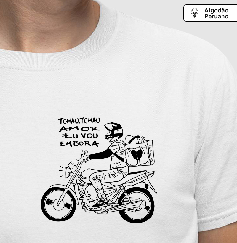Estampa "Tchau amor"