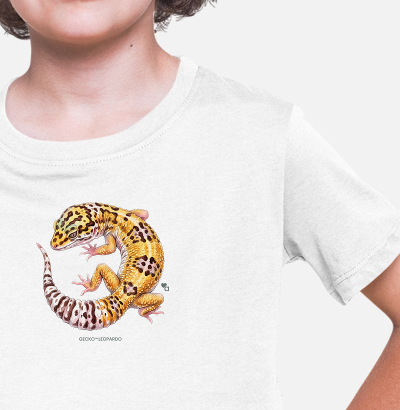 Répteis - Gecko Leopardo - Infantil