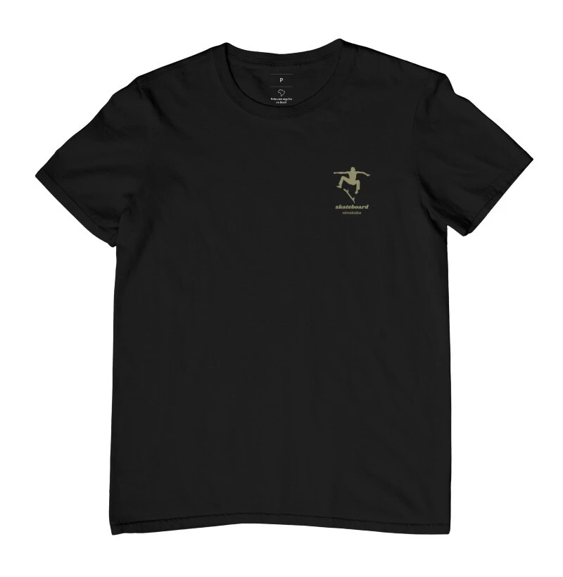 Camiseta Skateboard diversas cores
