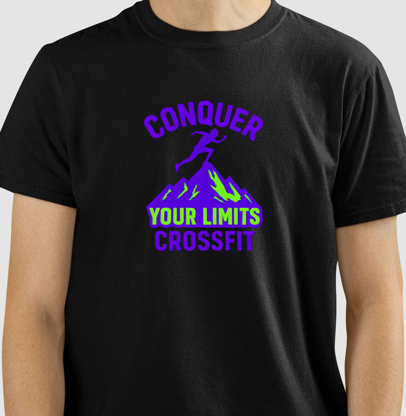 Camiseta CrossFit Conquer