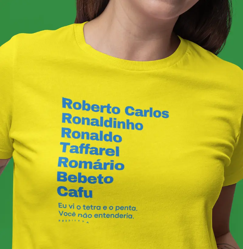 Roberto Carlos • Ronaldinho • Ronaldo • Taffarel...