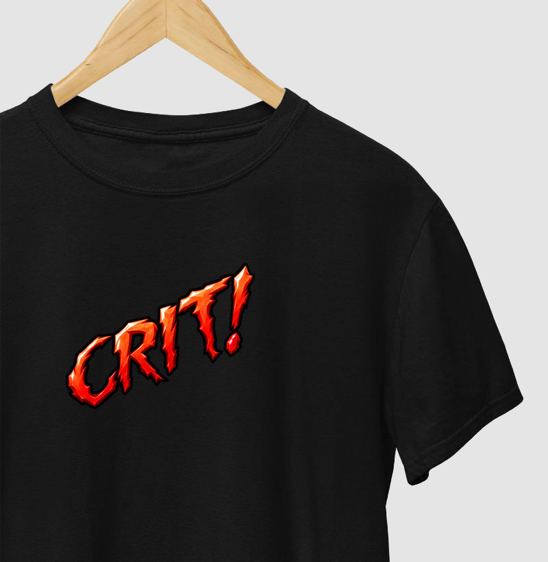 Crit! Strike - Dano Crítico II - Camiseta
