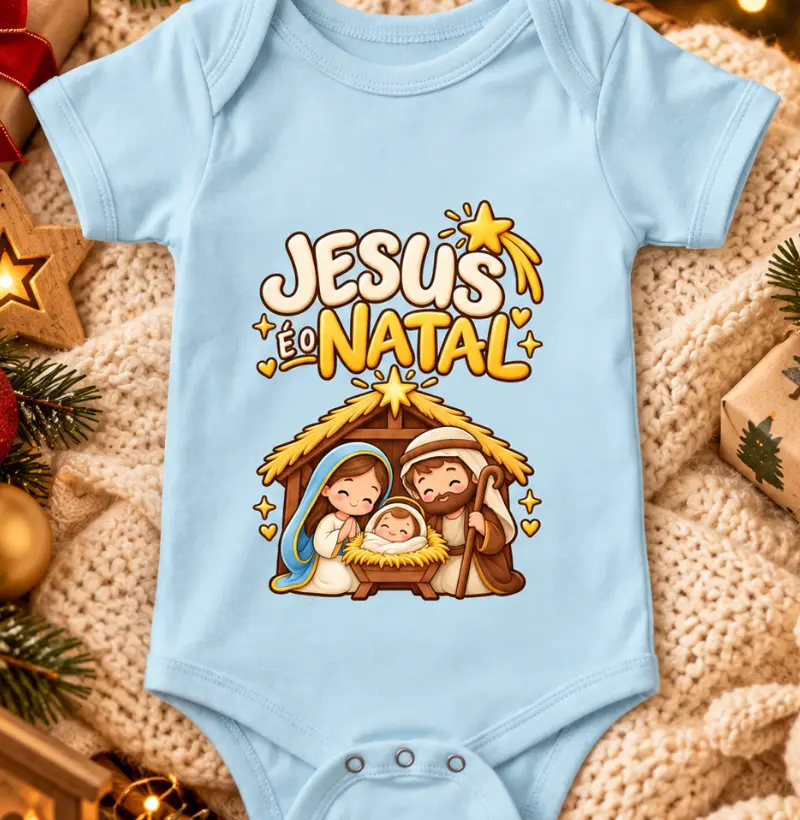Jesus é o Natal | Sagrada Família 0Baby