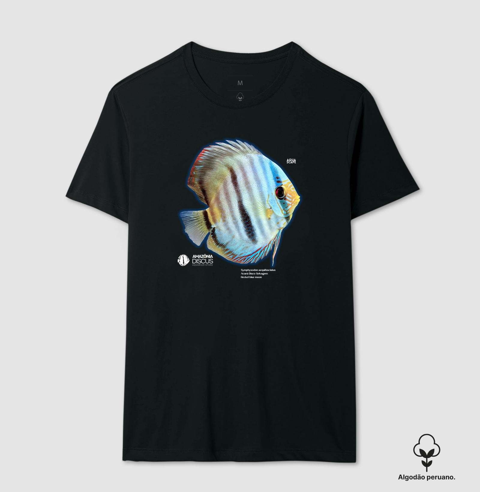 Heckel blue moon - Acará Disco Selvagem - Amazônia Discus Seleção Premium