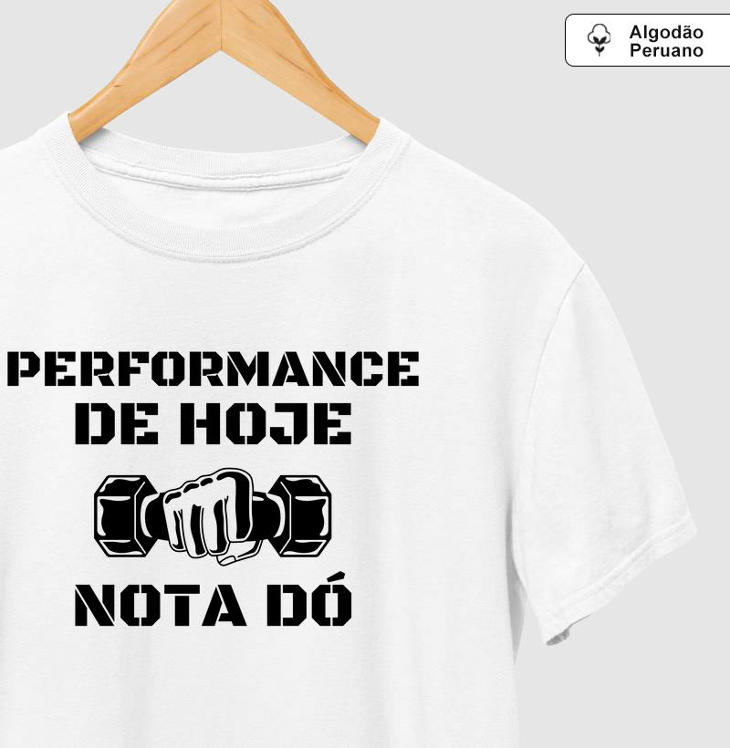 Performance de hoje, noda dó