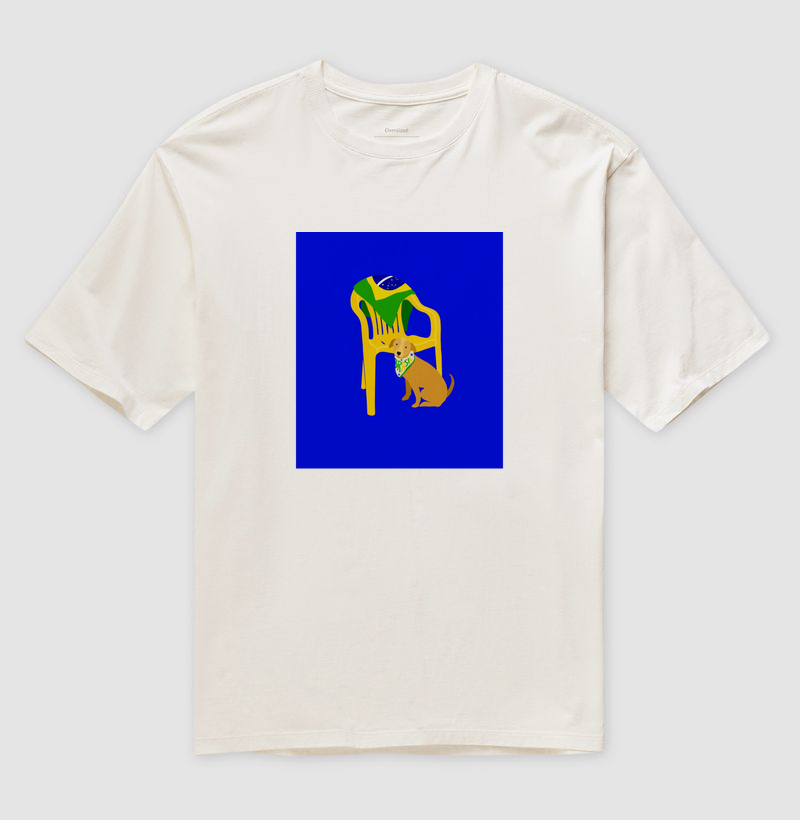 Camiseta Oversized Torcida