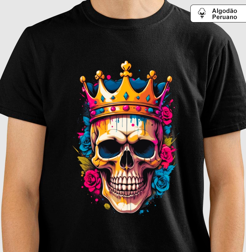 Camiseta Algodão Peruano Realeza Decadente