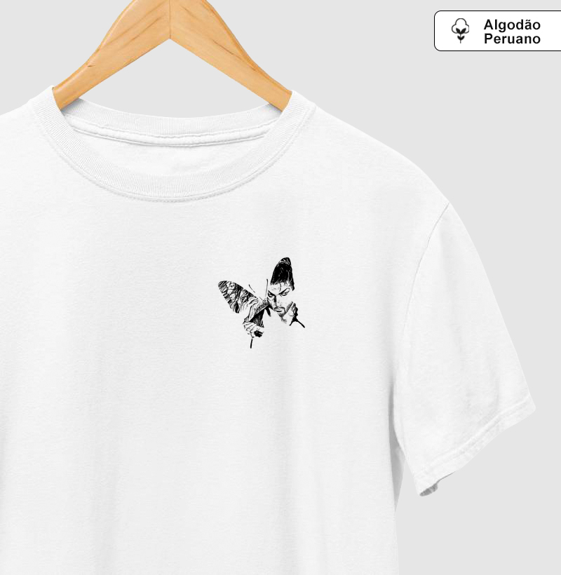 Musashi Butterfly - Camiseta Algodão Peruano