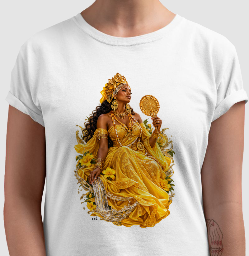 Oxum - Amor, Beleza e Prosperidade - Camiseta