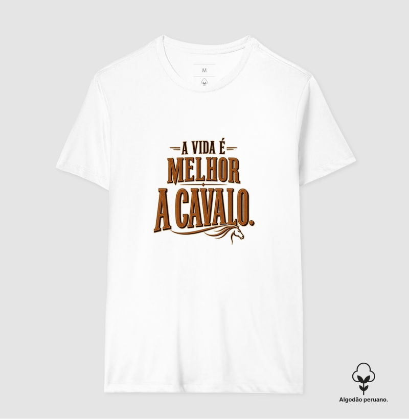 A vida é melhor a cavalo.