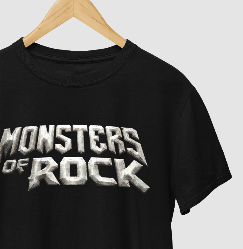 Camiseta - Monsters of Rock