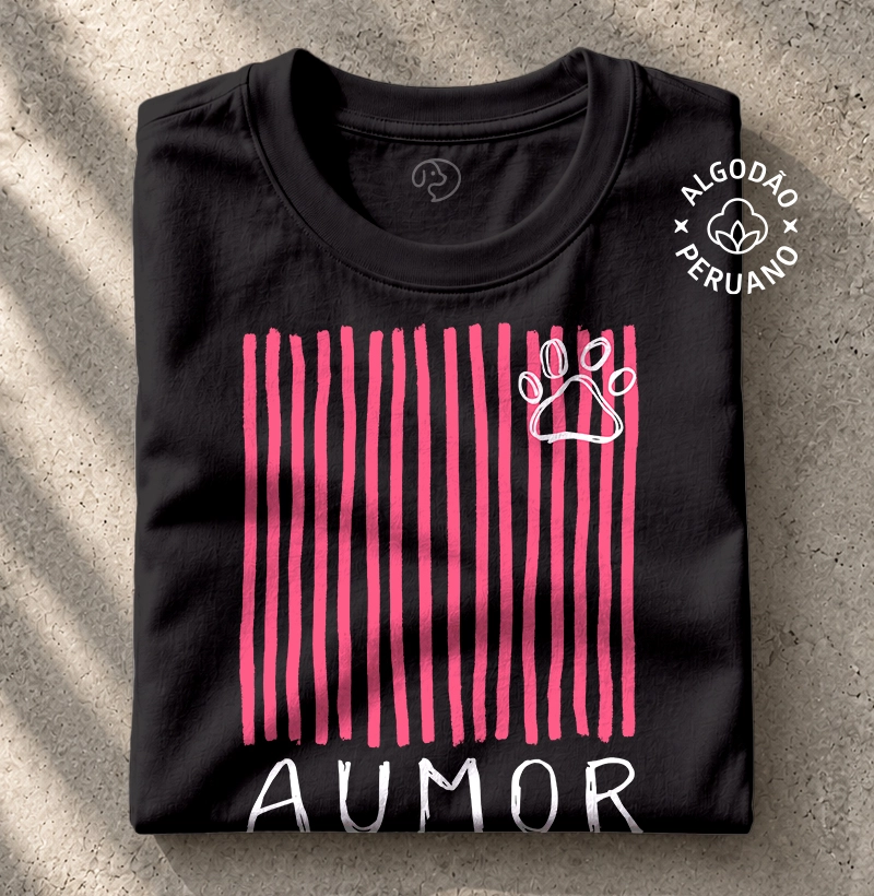 Aumor Listras - Camiseta Algodão Peruano