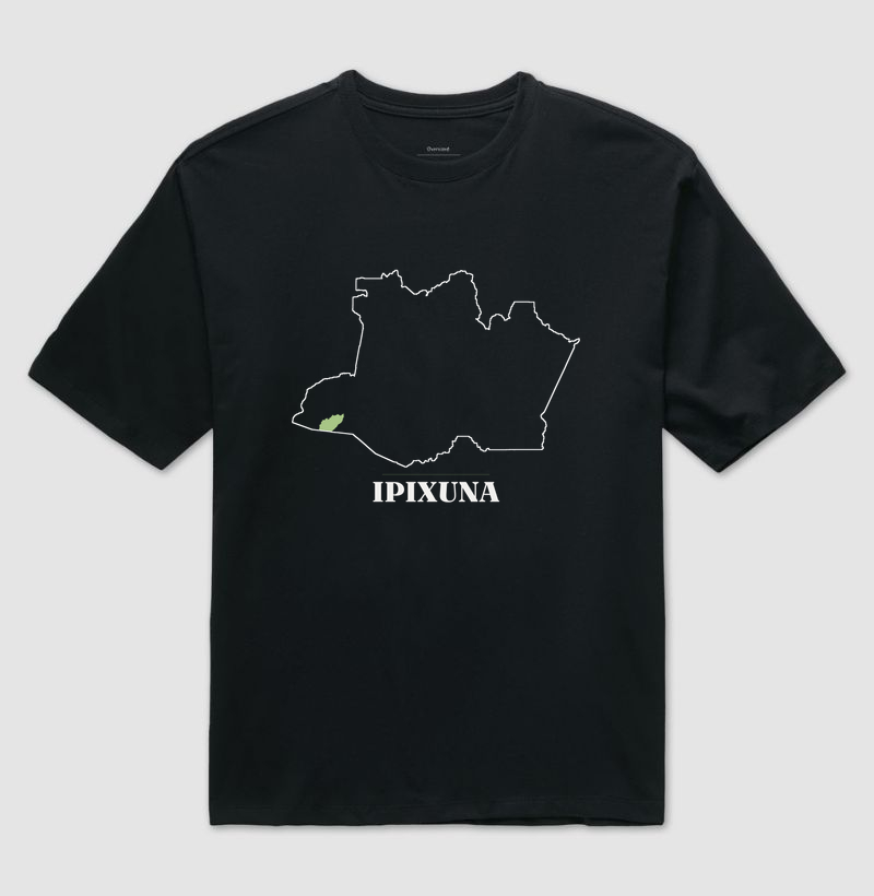 Ipixuna | Traço AM - Camiseta Oversized