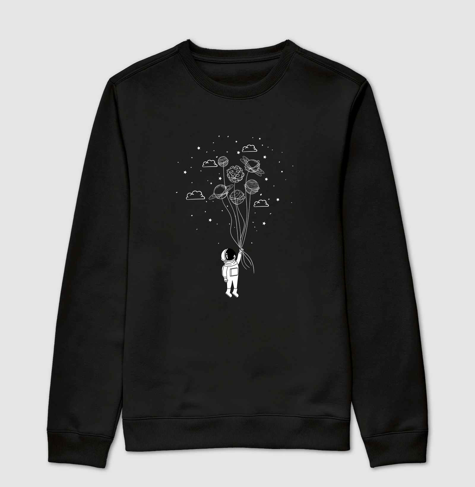 Astronauta Balão Minimalista (Coleção Infinito)