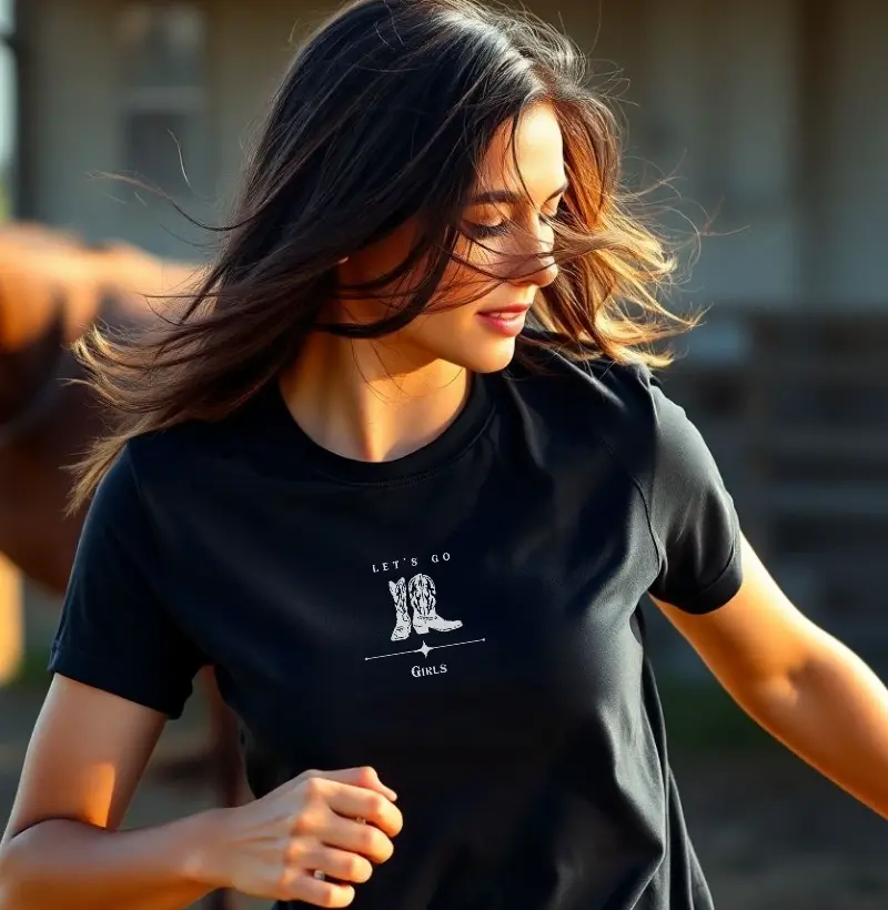 Let´s go Girls com Botas - Algodão 30.1