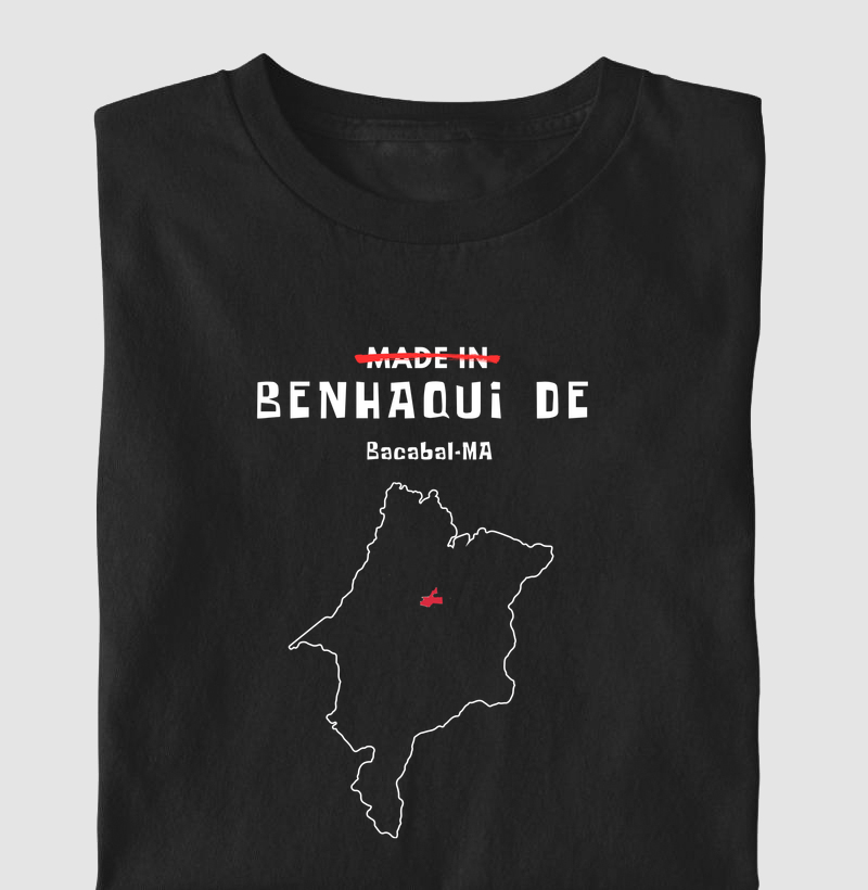 Camiseta benhali de Bacabal-MA | OxenteWear