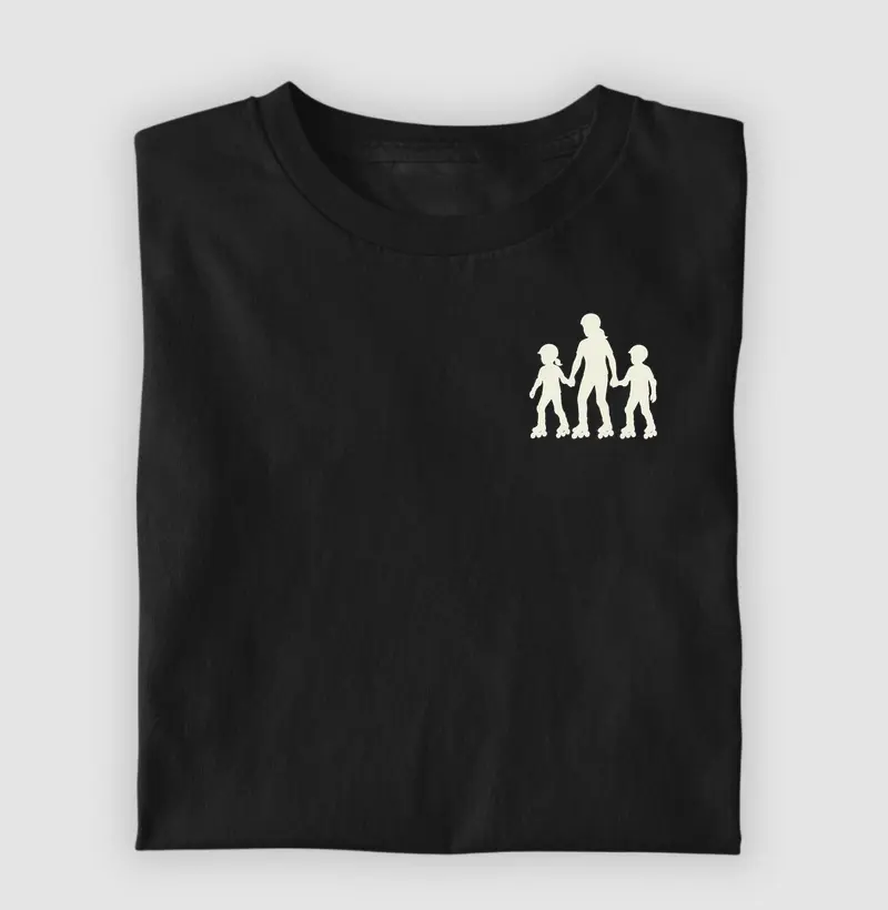 Mãe, filha e filho