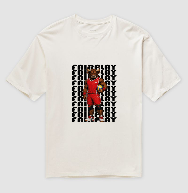 Camiseta Oversized Touro - Fairplay