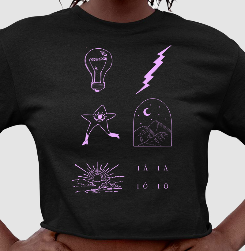 Cropped Fogo e Paixão Contraste