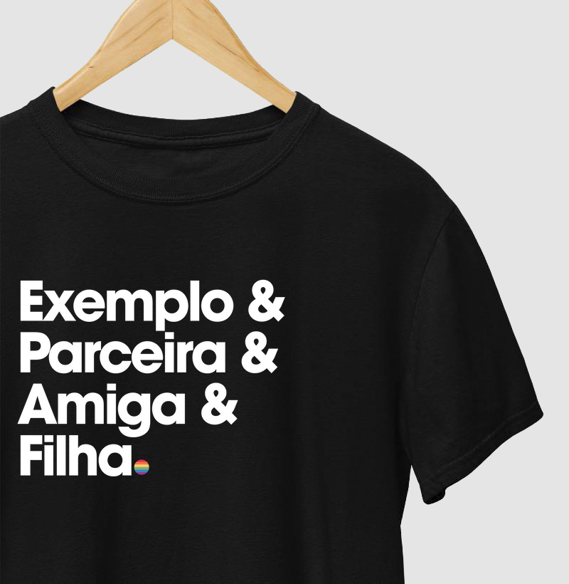 Exemplo & Parceiro & Amigo & Filha