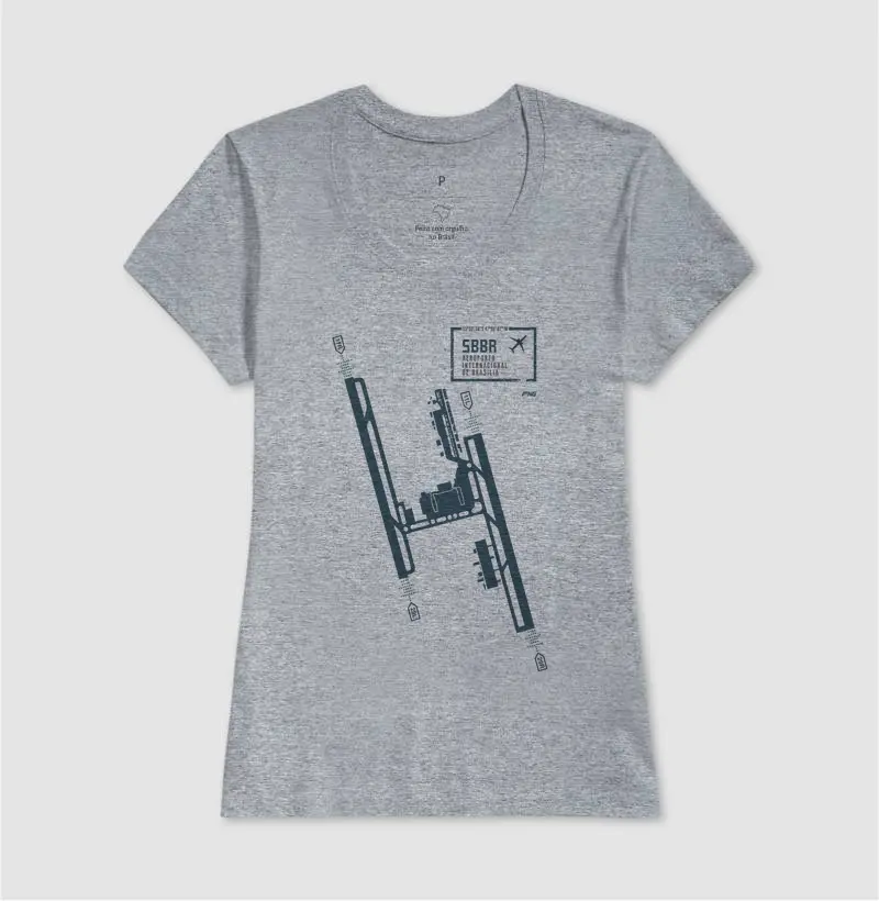 Camiseta Aeroporto Internacional de Brasília