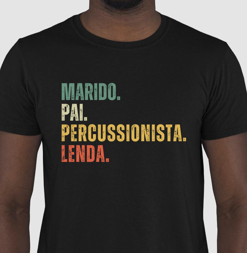 Marido. Pai. Percussionista. Lenda.