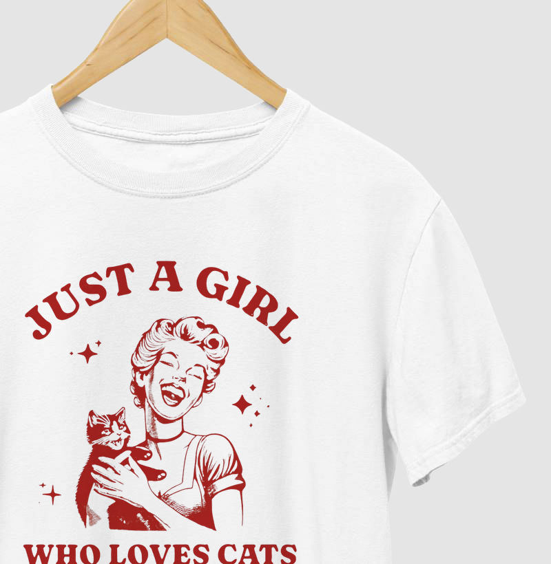 Apenas uma garota que ama gatos