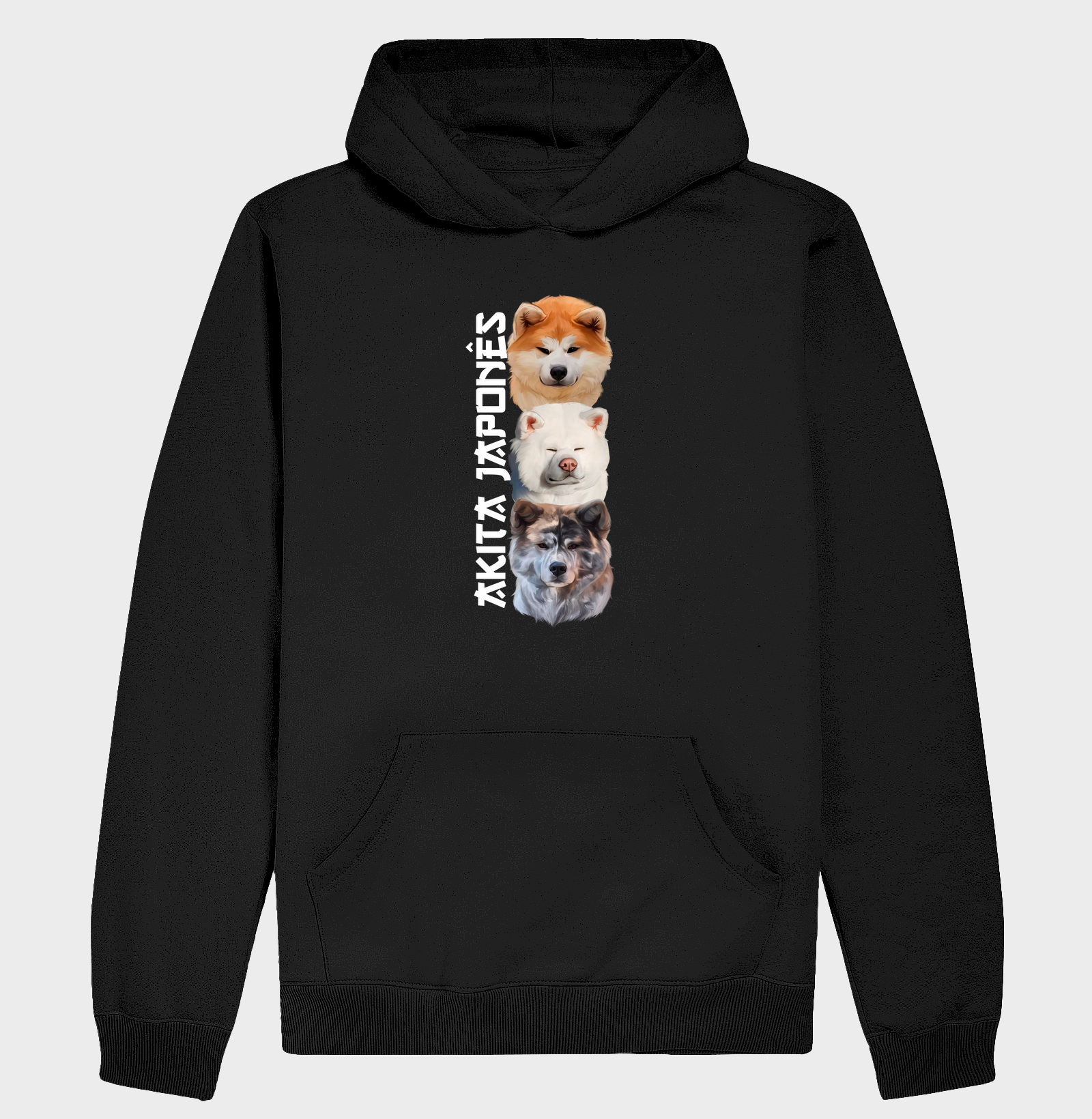 Akita Japonês 3 Cores