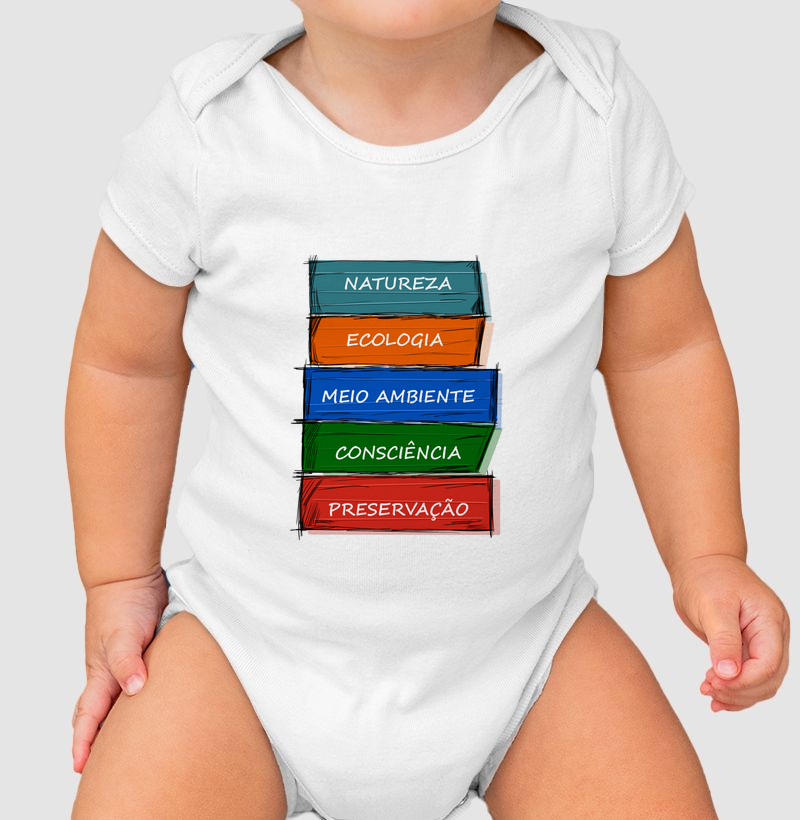 Body Infantil Natureza in Rabisco