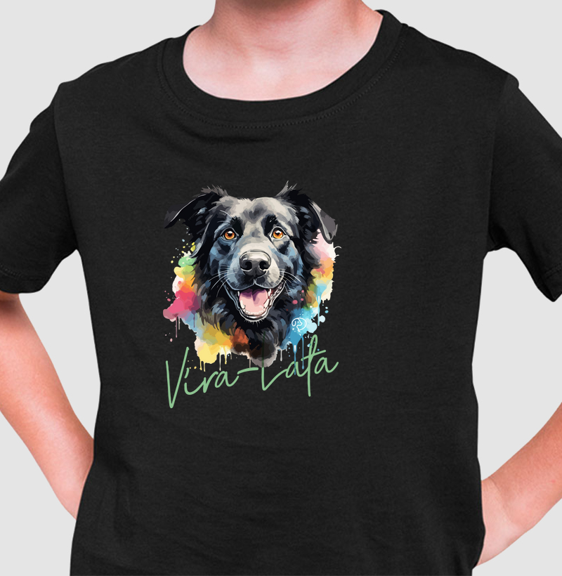 Vira-Lata Preto Splash