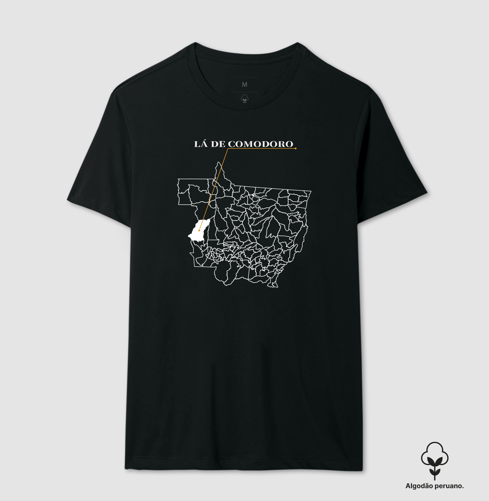 Comodoro | Origem MT - Camiseta Algodão Peruano