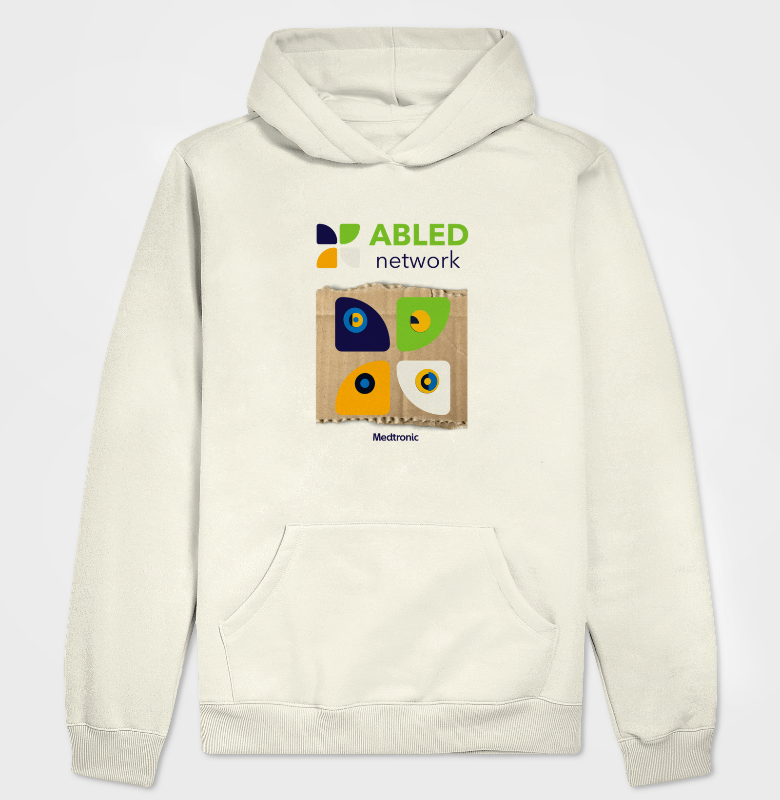 Abled Branca - Hoodie Moletom