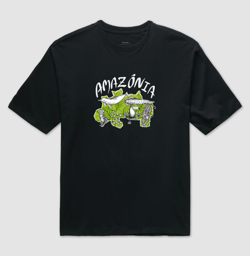 Estampa "Amazônia" - Letra branca