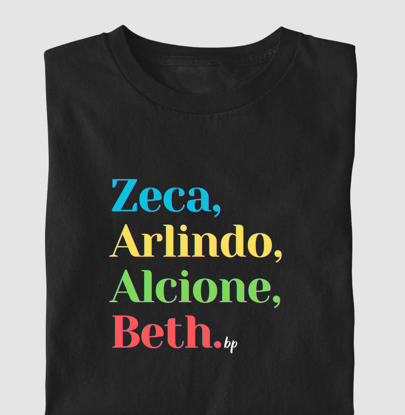 Zeca, Arlindo, Alcione, Beth