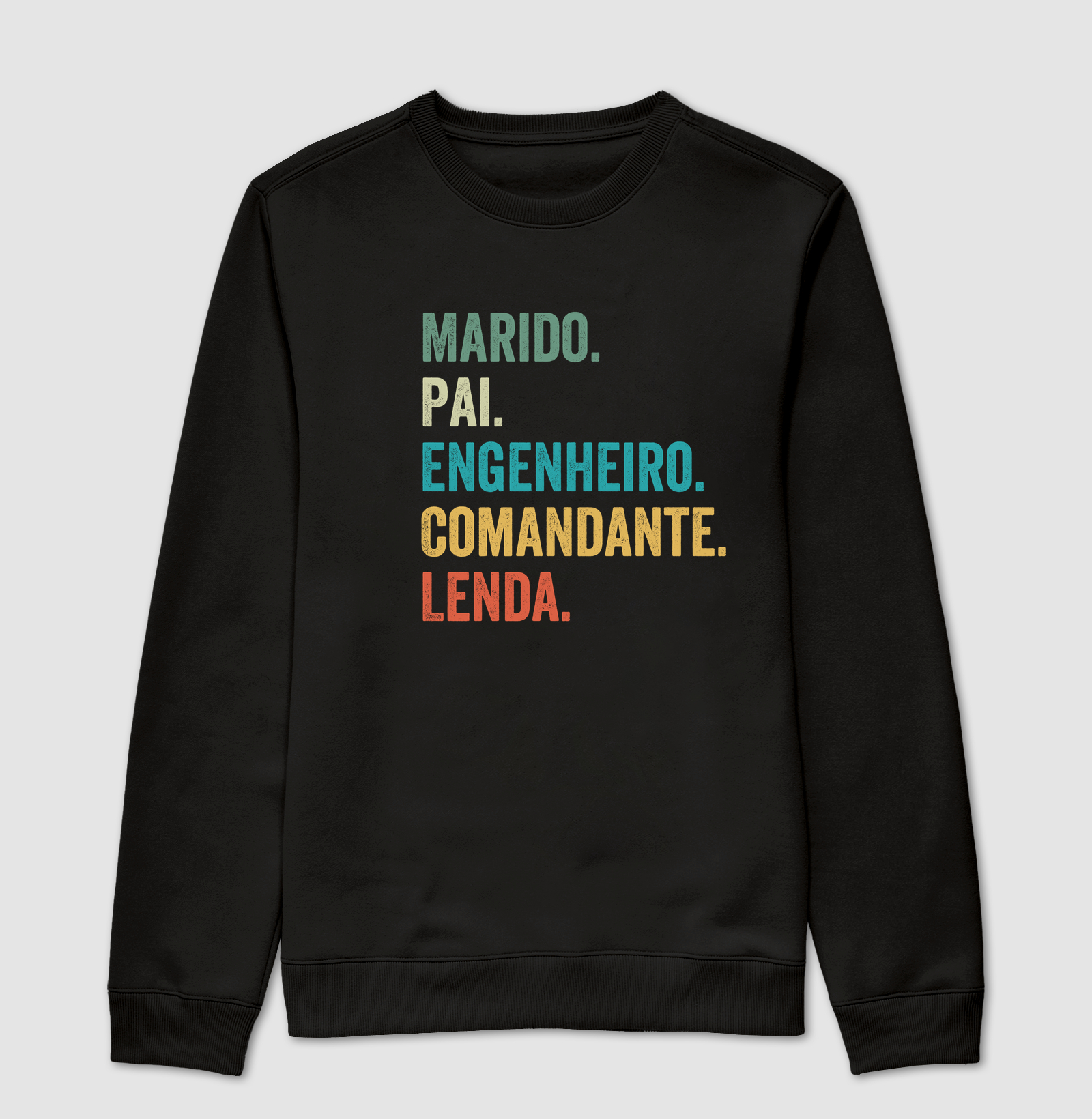 Marido. Pai. Engenheiro. Comandante. Lenda.