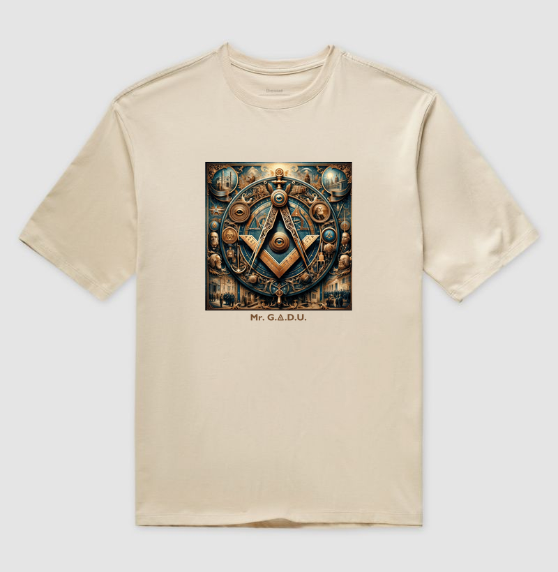 Camiseta Oversized Símbolo 5 - Mr. GADU